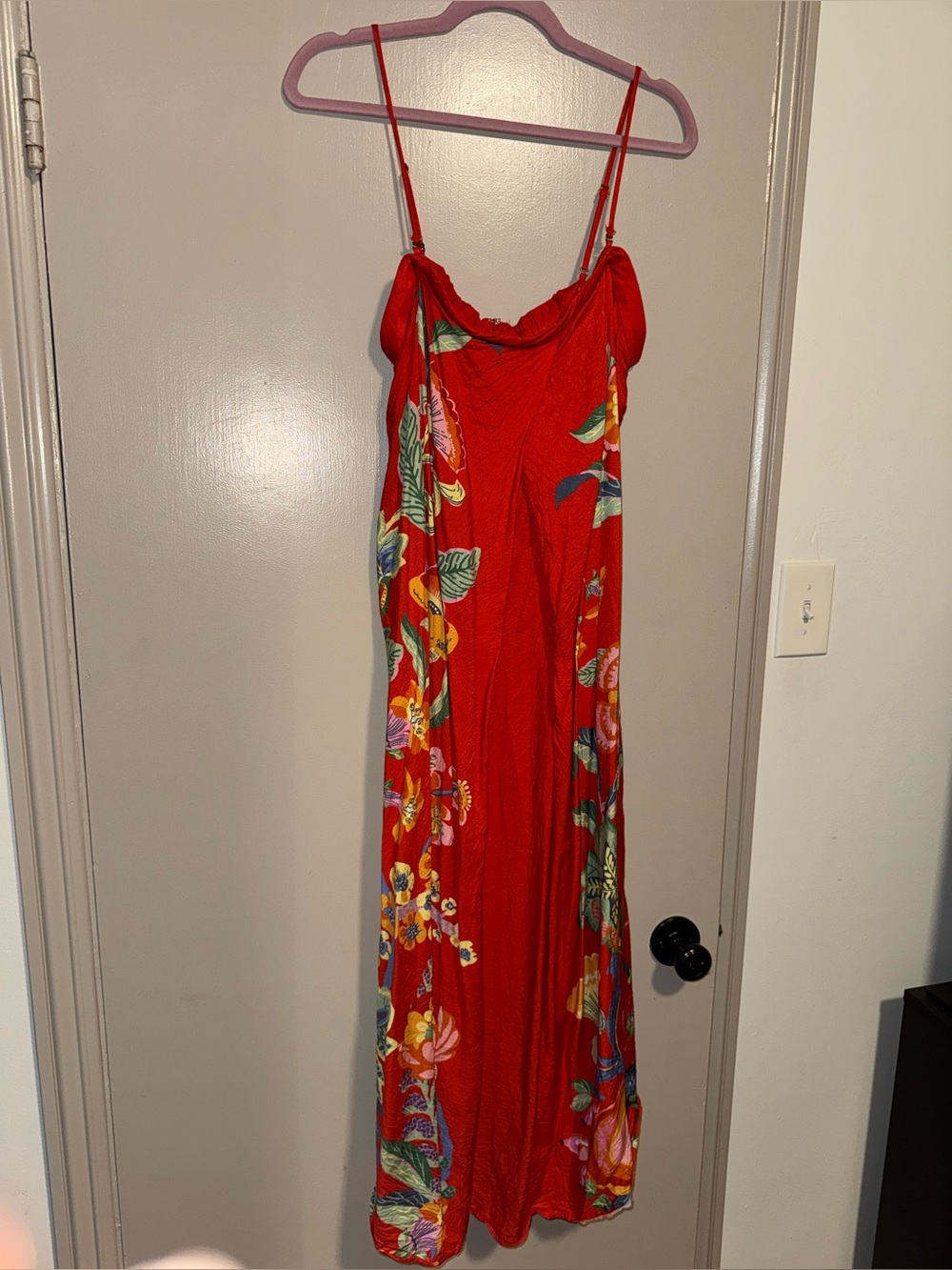 Anthropologie Pleated Column Midi Dress - Picture 12 of 13